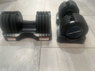 Pro-Form Adjustable Dumbbells Set 10–50 lbs