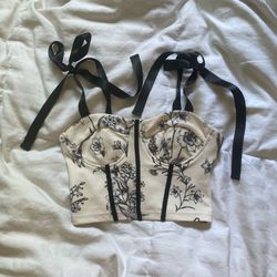 Corset crop top