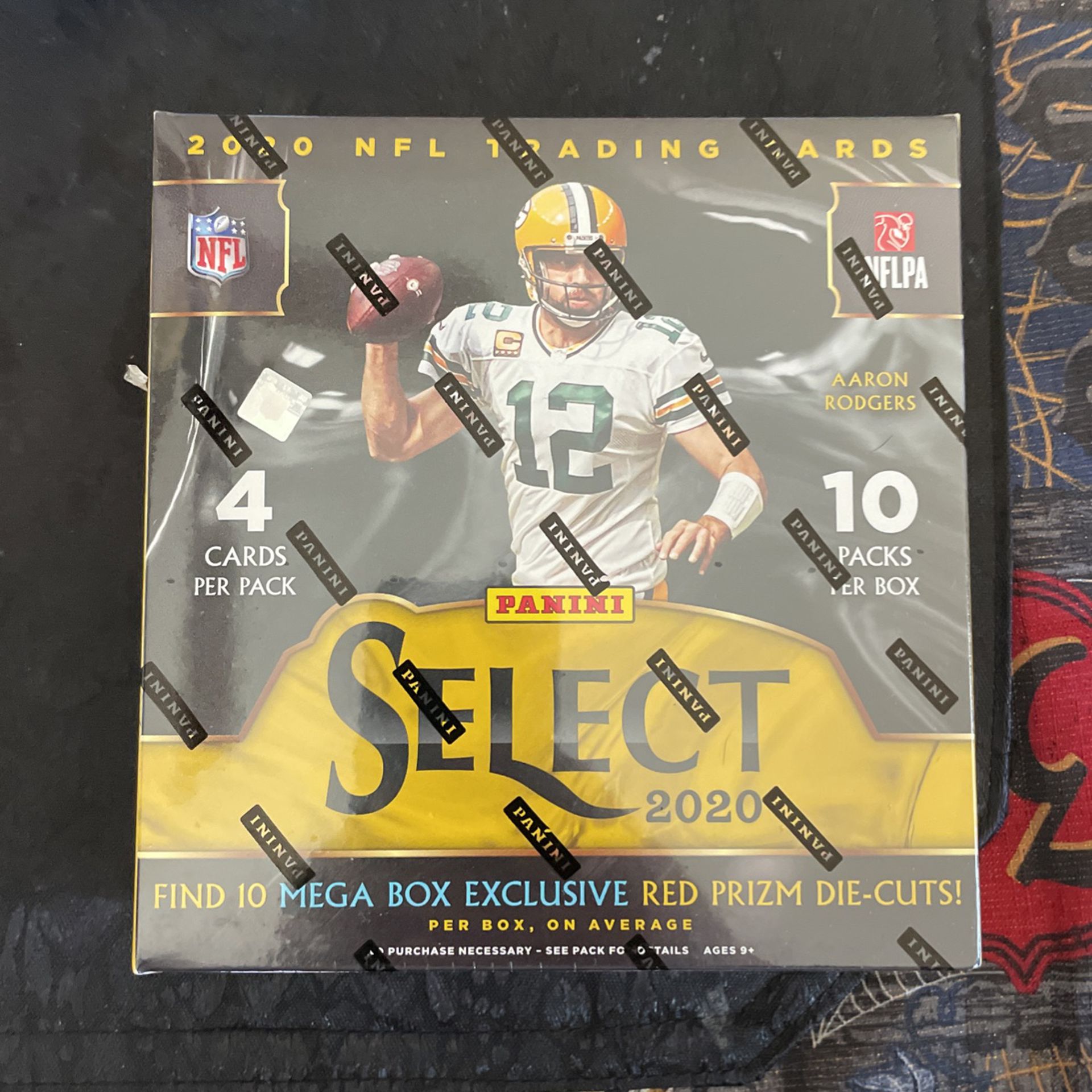  Select 2020 NFL Make a box with the red Prizm Die cut
