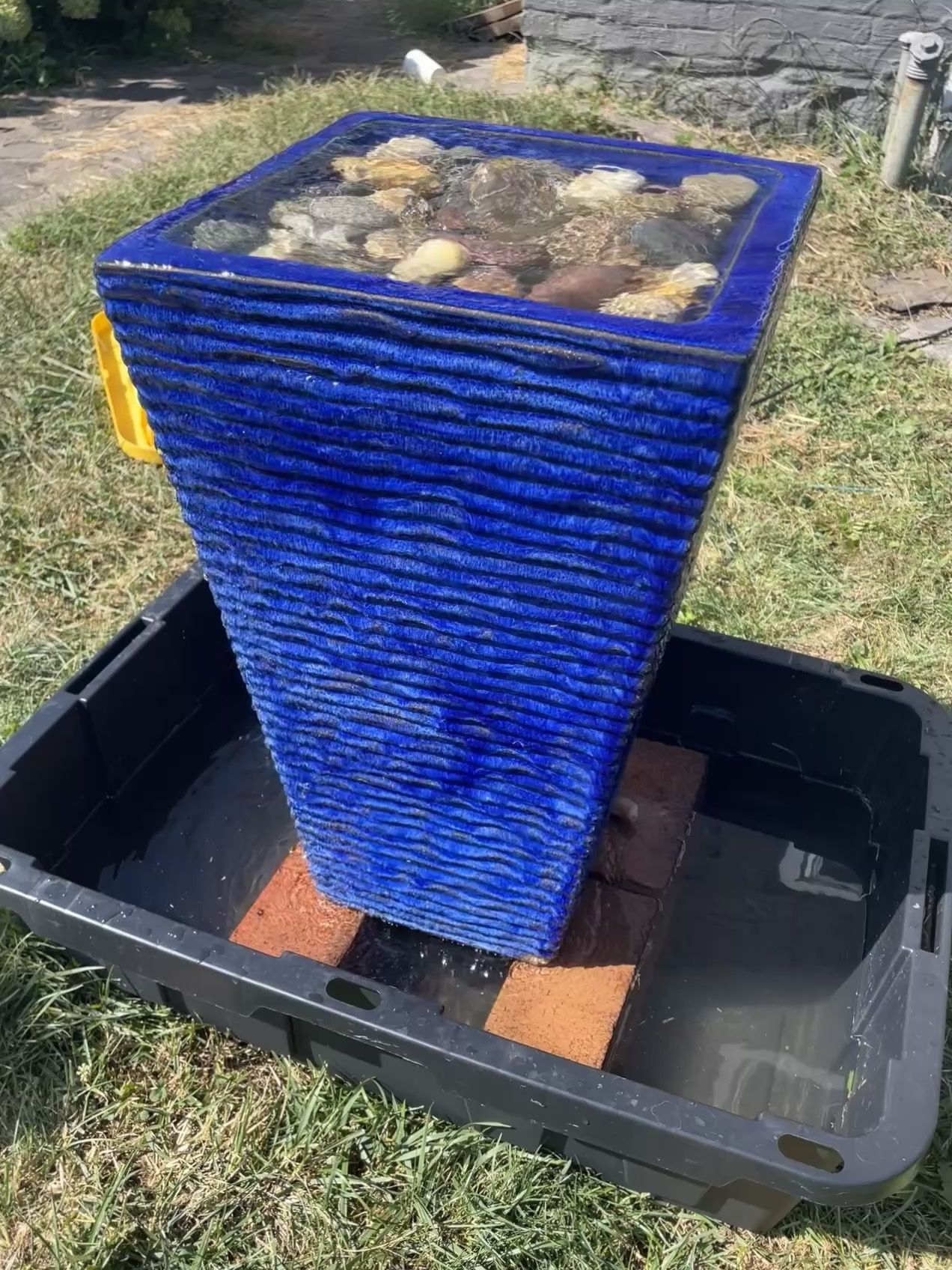 Disappearing Waterfall Fountain