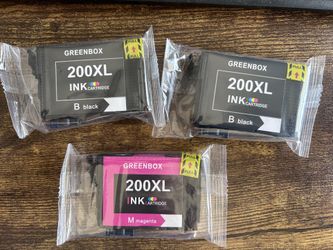 Black & Magenta Printer Ink