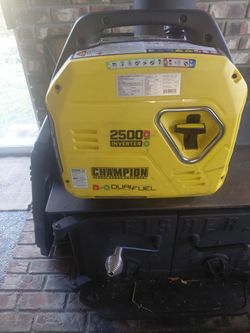 2500 Champion Duel fuel generator