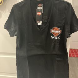 Harley Davidson Woman’s V Neck New With Tags All Sizes