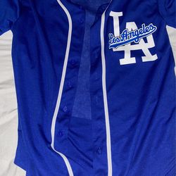 Dodgers Button Up jersey