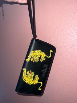 Ed Hardy Black Tiger Wallet