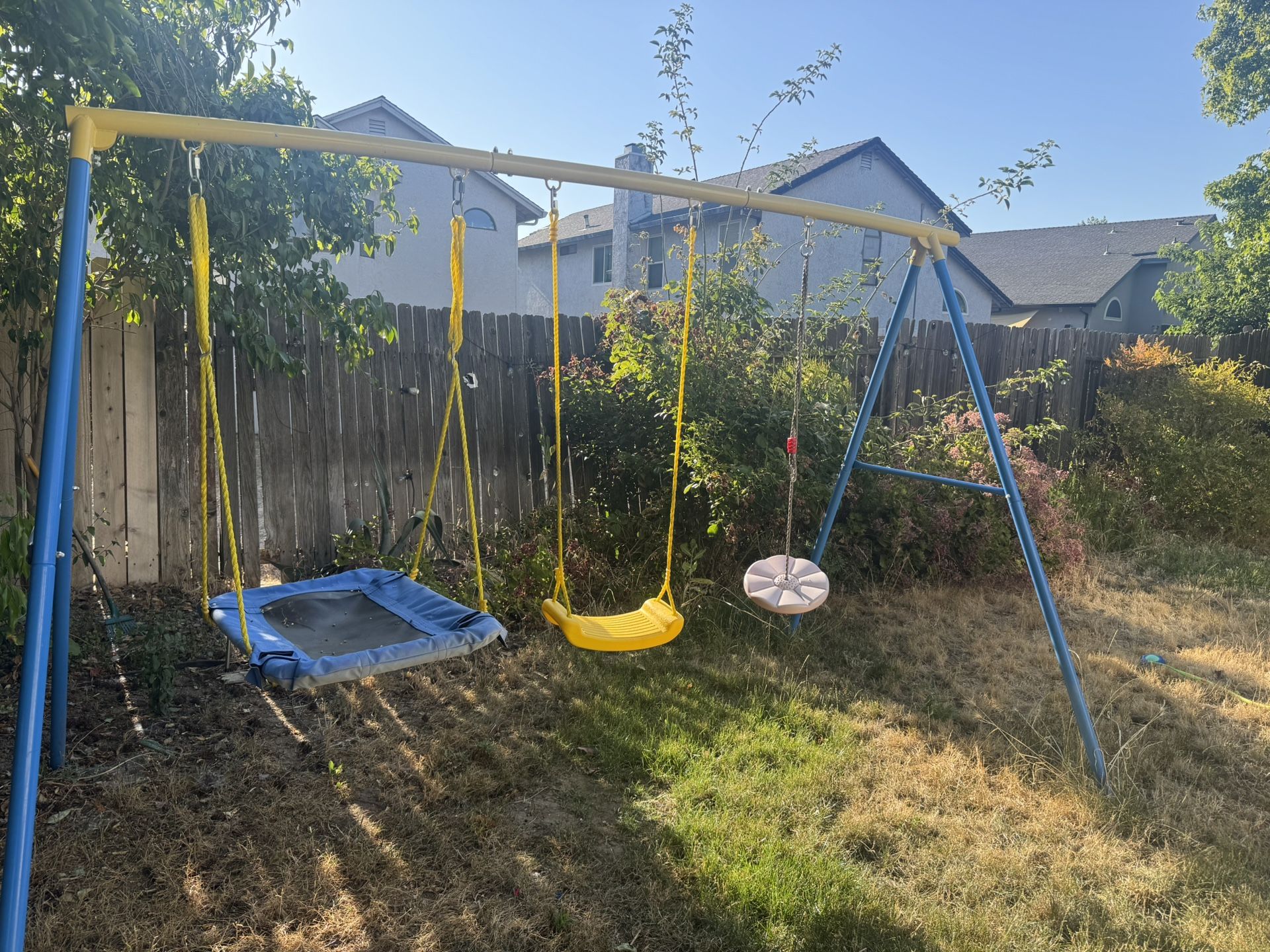 Set Of 3 Swing Saucer And Tree Disk Swing Attachments