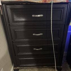 Dark Black Dresser