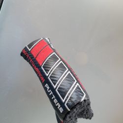 Scotty Cameron Putter Headcover Red Black Grey
