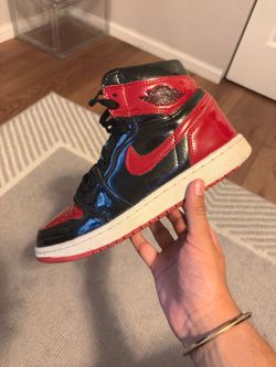Air Jordan 1 Patent Bred Size 8