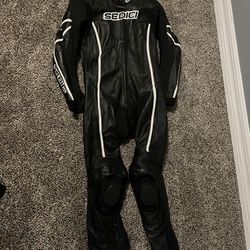 Motorcycle Track Suit w/ Boots