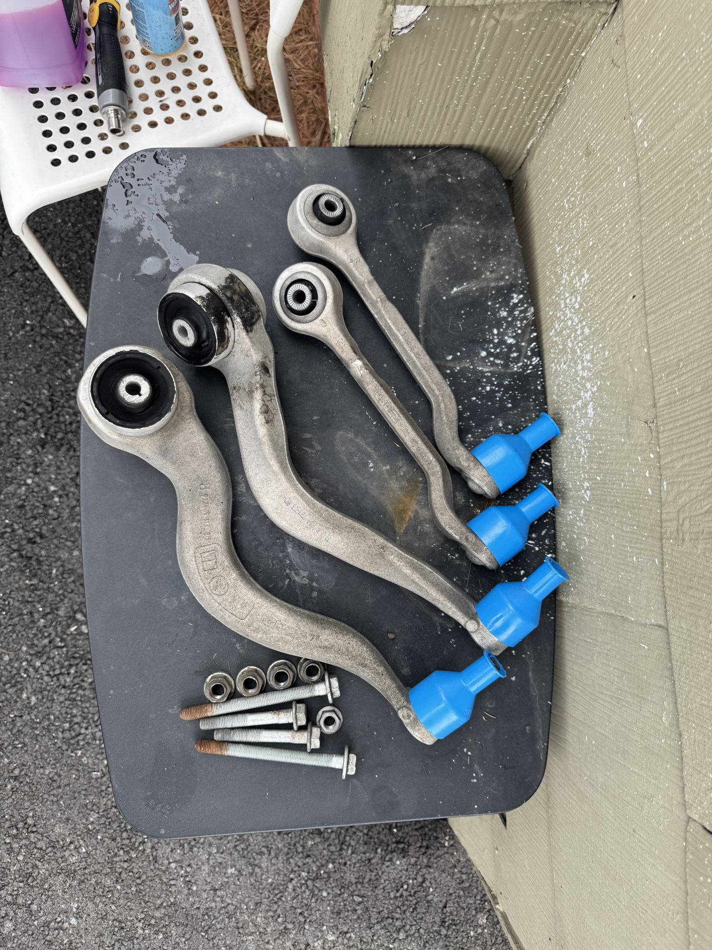 OEM BMW F3x xdrive, Control Arm kit with nuts and bolts.OBO