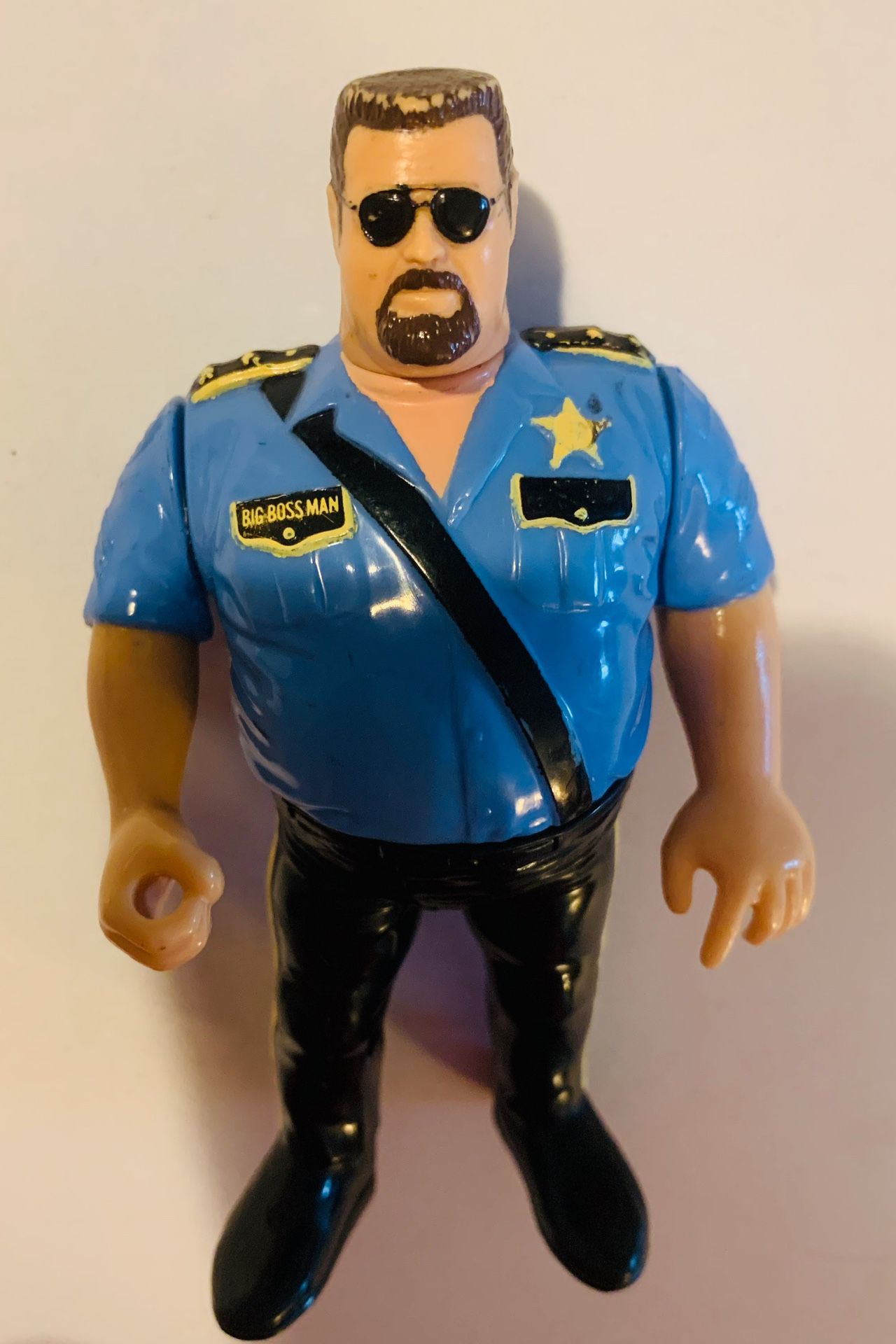 WWE WWF Big Boss Man 1990’s action figure