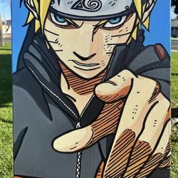 Naruto Painting (18x24in) Canvas 