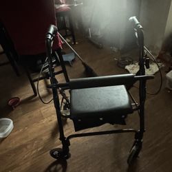 Walker With Seat