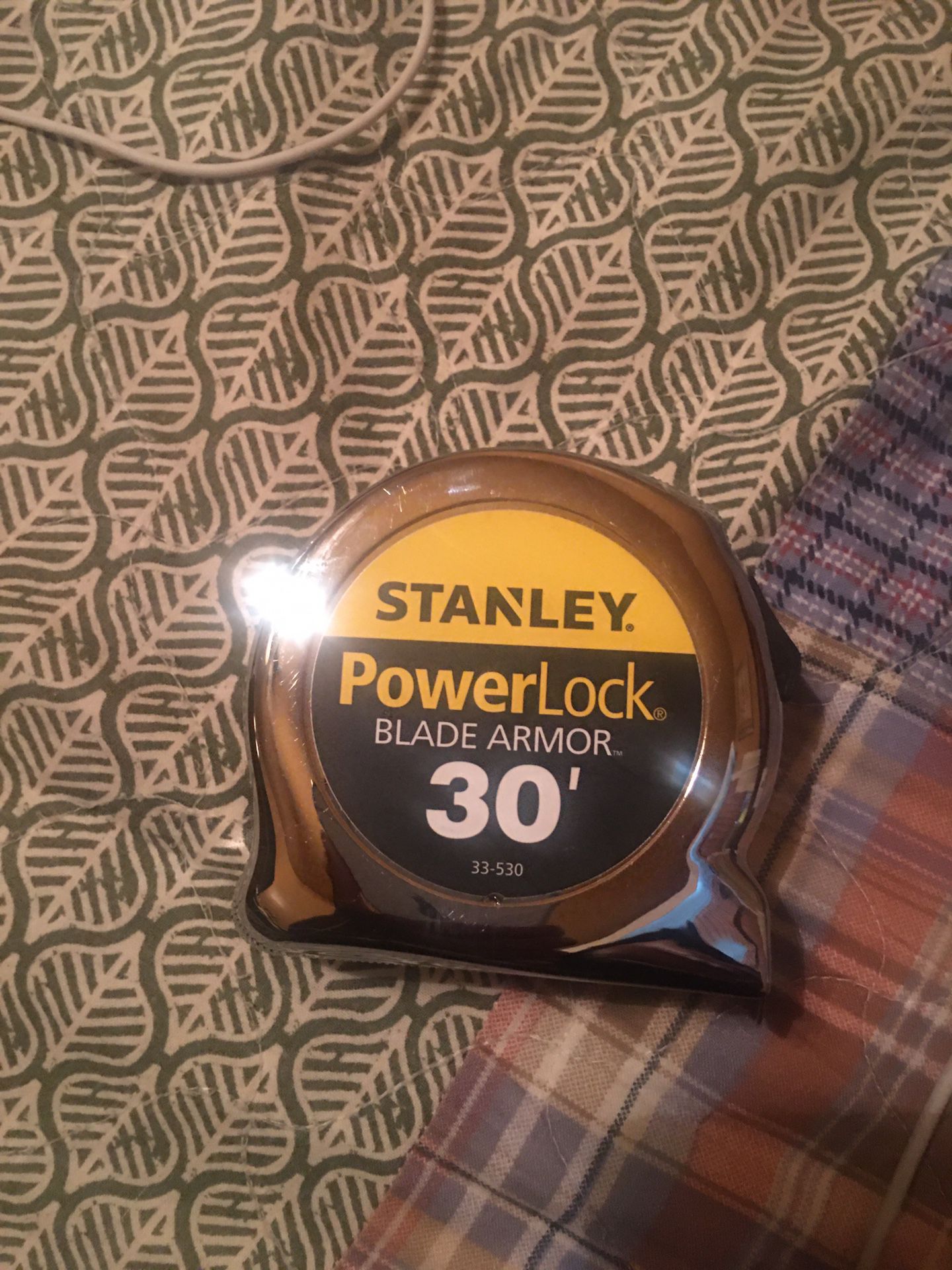 Stanley 33-430 Powerlock 30-Foot-by-1-Inch Measuring Tape $3