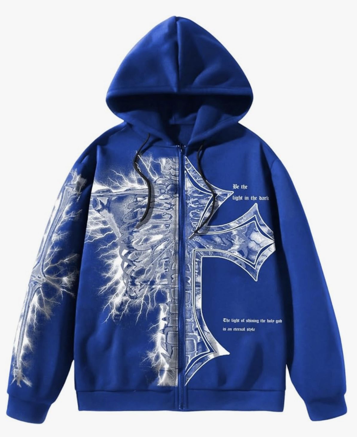 Y2k Goth Hoodie Sweatshirt with Pockets