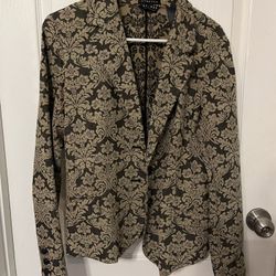 Axcess from Liz Claiborne floral print women’s blazer 