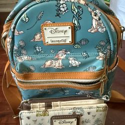 Loungefly Backpack & Wallet