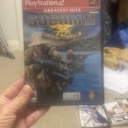 PlayStation 2  SOCOM II NAVY SEALS 