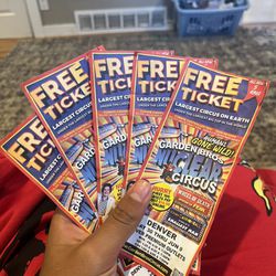 circus tickets 5/30-6/9