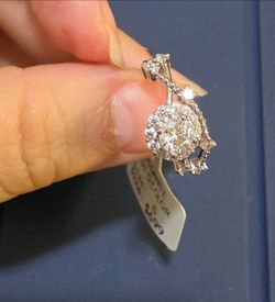 Size 6 Moissanite ring