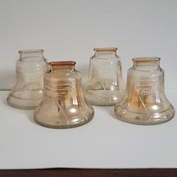 Anchor Hocking Bicentennial Carnival Glass Liberty Bell Coin Bank