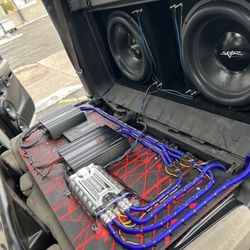 CAR AUDIO INSTALLATIONS 