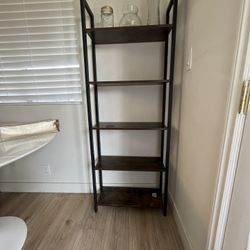 Bookcase 5 Shelves For $80