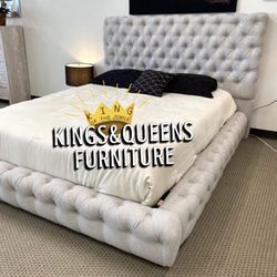 New Queen Bed Frame With Mattres 