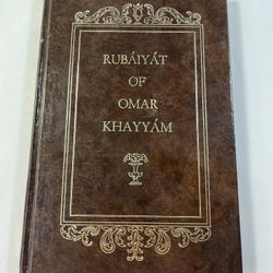 Vintage Rubaiyat of Omar Khayyam Hardback Book Collection of Poetry