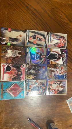 12PC NBA sports cards modern and vintage LeBron harden Yao Ming Shaq jersey patch card, etc