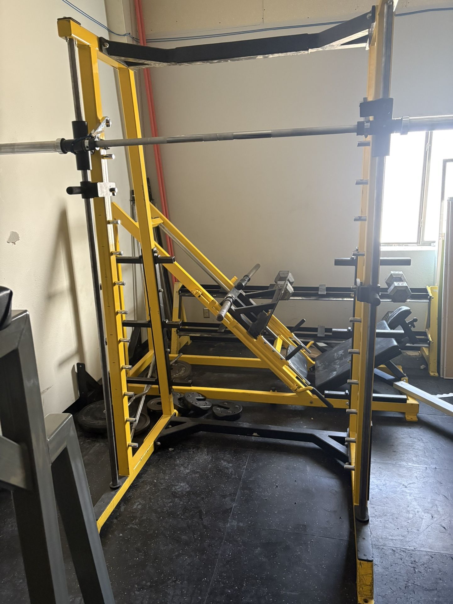 Smith Machine & Weights