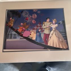 Cinderella / Disney Lithograph