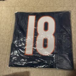  Chicago Bears 18 Williams embroidered rugby shirts