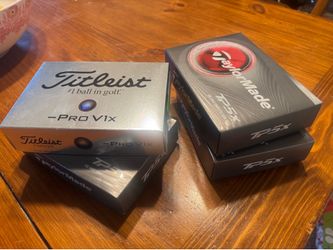 Brand new golf balls