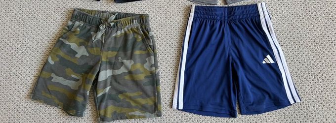 Boys size 8 shorts $10/both Located in South Jordan near 11200 s and 1300 west. Venmo/cash Venmo to hold.
