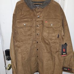 BRAND NEW WHITH TAGS ARIAT FR MEN'S INSULATED WORK JACKET SIZE 4XL