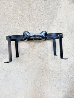 Dog Bone Pet Bowl Stand New 