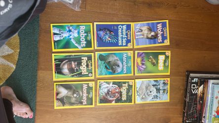 National Geographic Level 1 2 Set New Books Children’s Kids Home School Reading Montessori Scholastics Early Beginner Reader Chapter Paperback Hardcov