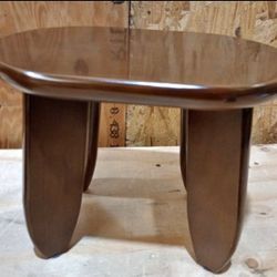  Wooden Stool 9.8" High