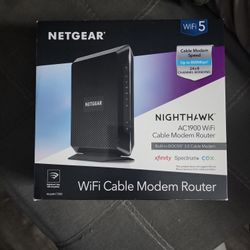 Netgear Nighthawk - WiFi Cabel Modem Router 