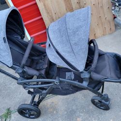 Contours Double Carseat Stroller For Baby Kids