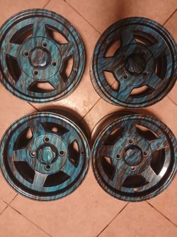 For sale custom golf cart wheels and seat