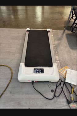 New Costway 0.6-3.8MPH Walking Pad Under Desk Treadmill with Remote Control and LED Display White