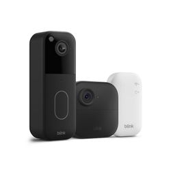 Blink Outdoor 4 Wireless Camera & Video Doorbell Black Bundle