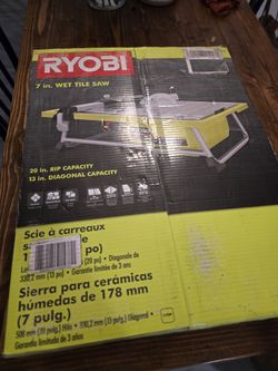 Ryobi Wet Tile Saw