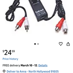 Calrad stereo inline audio attenuator