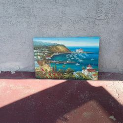 Decorative Unique Vintage Picture of Catalina