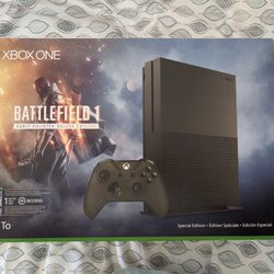 Xbox One S 1TB  Battlefield Special Edition Console