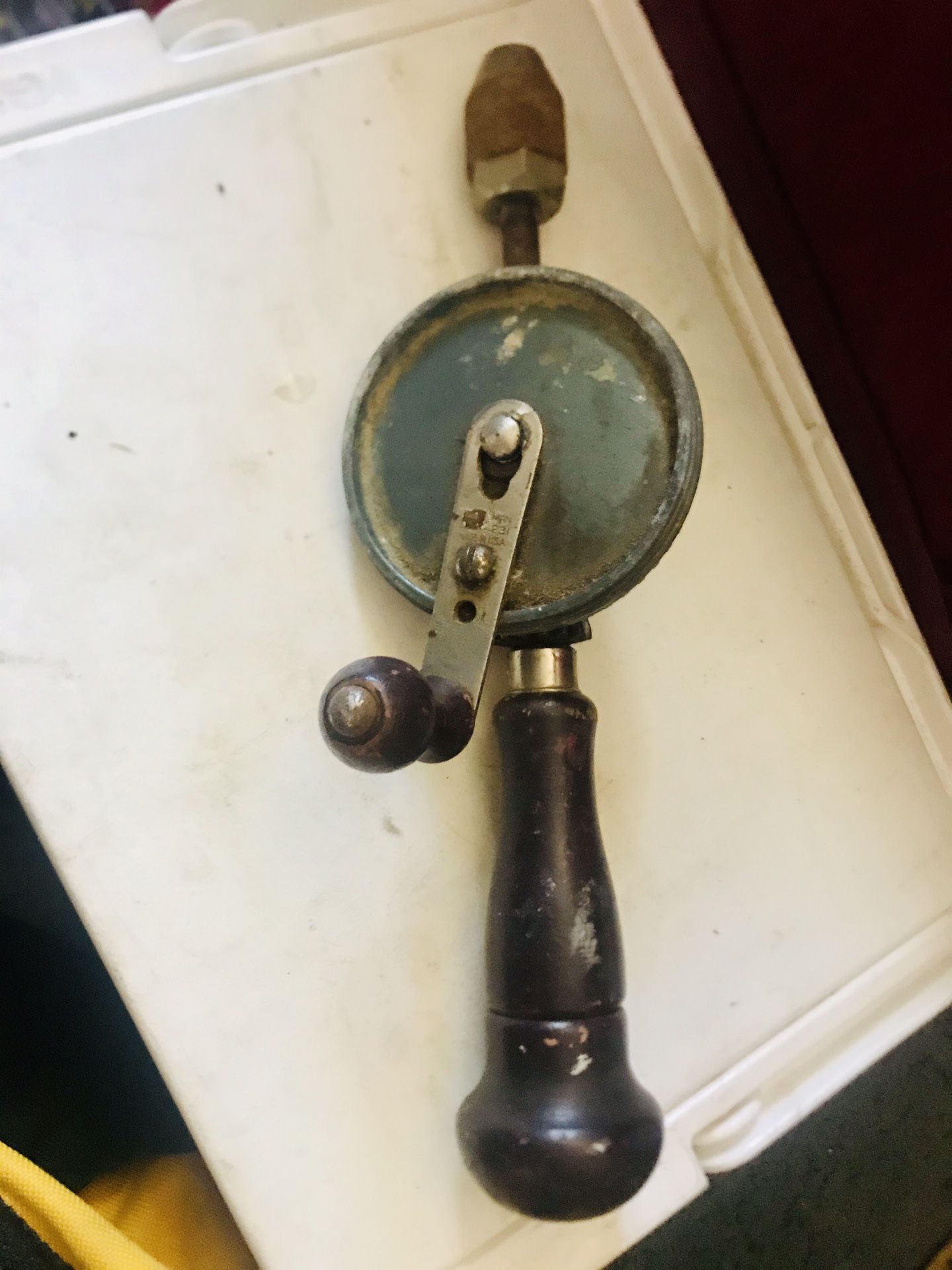 Antique Vintage Craftsman Hand Drill